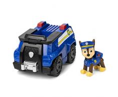 Paw Patrol - 6054118 - Jeu enfant - Véhicule + Figurine Chase - La Pat Patrouille