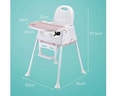 Chaise haute, Table à Manger pour bébé, Table à Manger, Chaise pour bébé, Chaise pour Enfants, Chaise Pliante Portable, Multi-Fonction, BB, Chaise d'apprentissage