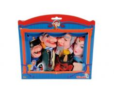 Simba 104586784 Lot de 6 marionnettes « Punch et Judy »