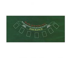 amscan Casino Jeu Blackjack Feutre Table Housses