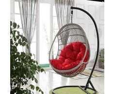 Riosupply Chaise Suspendue, Épaissir Et Augmenter Le Coussin Swing Canapé Simple Canapé, Ménage Suspendu Chaise Coussin Intérieur Et Extérieur Berceau Chaise Coussin