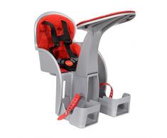 Weeride Wee-Ride Siège Avant Porte vélo Safe Front Classic-Red Bébé Unisexe, Gris, Taille Unique
