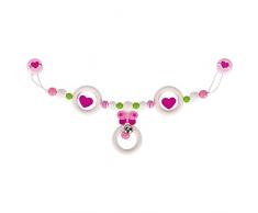 Heimess Chaîne pour Poussette Papillon avec Clips