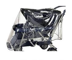 Reer 2144227 Habillage Pluie pour Poussette Double