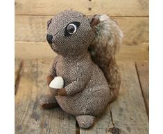 Écureuil ~Belle Cale-porte en tissu Marron écureuil bloque porte