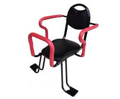 SHENGLLA Vélo Bébé Siège Arrière Enfants Porte-bébé Universel Porte-Vélos Rack Bébé Bébé Siège avec Dos Repose-Pied Pédales