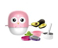 Bébé Aliments Supplément Mixeur, Bébé Aliments Fabricant, Aliments Processeur avec Broyage, Écrasement, Jus, Filtration, Facile À Démonter, Facile À Nettoyer, pour Bébé Et Bambin,Pink