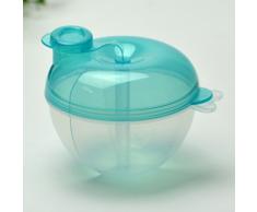 Yanhonin Boîte Doseuse Lait Poudre, Doseur De Lait Bébé 3 Compartiments, PP