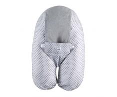 Tinéo Multirelax Évolutif Coussin de Maternité en Eponge Gris