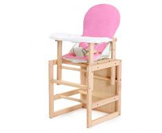 Chaise Haute Bébé Chaise Haute Évolutive Chaise De Salle À Manger Multifonction Pliante Sûre Et Stable pour 1-3 Ans ZHANGQIANG (Couleur : Blue Pattern, Taille : Large)