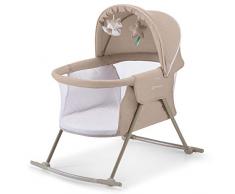 Kinderkraft Berceau Bébé LOVI, 3 en 1, Lit de Voyage, de 0 à 9 kg, Beige