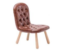 LAYX Président de la Chaire détude des Enfants, en Bois Massif Retour Petit Canapé Chaise Chaise bébé écriture Maternelle Bureau Enfant Chaise -6 Couleur (Color : C)