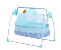 obller automatique Balançoire Bébé Safe Berceau de Bébé à bascule électrique automatique avec tapis