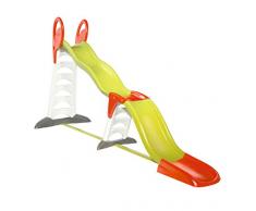 Smoby - 310260 - Jeu Plein Air - Toboggan Super Megagliss 2 en 1 - 1m50 et 3m75