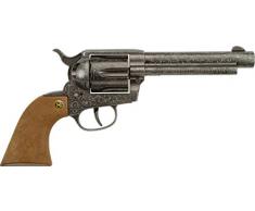 Schrödel- Pistolet Jouet Samuel Colt Antique 27cm 12-Coups, 2078381, Taille Unique