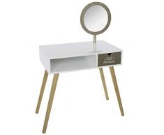 Atmosphera Coiffeuse avec miroir pivotant pour chambre denfant