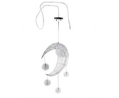TOOGOO(R) Creative aluminium Chambre Suspension enfant Light Moon Star Kid Lustre lumiere plafonnier moderne Balcon Lampe