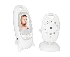 BW Nachtsicht Baby-Monitor Babyphone Video Zwei Wege Audio RedenTemperatur