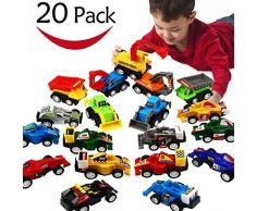 EUTOYZ Jouets pour Garçons de 2-6 Ans, Jouet Garcon 2-6 Ans Garcon Jouet Petite Voiture Enfant Cadeaux Garcon 2-6 Ans Jouet Fille 2-6 Ans Cadeaux pour Fille 2-6 Ans Anniversaire 2-6 Ans Fille