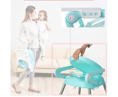 Chaise Haute Pliante 3 en 1, Chaise Haute pour Bébé Et Siège D'appoint, Chaise De Cabine, Chaise De Salle À Manger Réglable en Hauteur À 2 Niveaux Et Pliable ( Color : Rose )