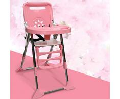 Axiba Portable chaise haute pliante bébé à manger table et chaises multifonctions pour enfants Dîner table réglable de fichier