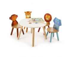 Tidlo : chaise pour enfant : léopard