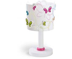 Dalber lampe de table enfant Butterfly Papillons multicolores
