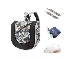 Lit de Voyage, nid Portable pour Cosleeping, Baby Sleeping Pod Berceau pour lit de bébé Berceau pour lit de Voyage Bionic Travel Bed Pods Worm-LikeBaby pour Les 0 à 36 Mois