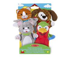 Melissa et Doug 19084 Playful Pets Main marionnettes Jouet