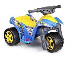 FEBER Planet - Moto électrique à 3 roues pour enfants de 3 à 7 ans, 6v, Bleue (Famosa 800012227)