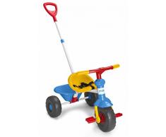 FEBER Evo Trike - Tricycle 3 en 1 pour Enfants de 1 à 3 ans, Bleu (Famosa 800010946)