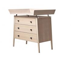 Linea by Leander® Commode + dispositif à langer – Hêtre