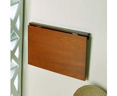 ZLL Tableau fixé au Mur, Tableau créatif de Conception, Table Pliante Multifonctions en Bois de Bureau Tenture Murale Mobilier de Bureau à la Maison Contre Le Mur Bureau d'ordinateur Étudiant Enfant