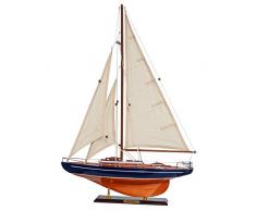 aubaho Maquette de Bateau Concordia modèle de Navire 67cm voilier Bateau Style Antique