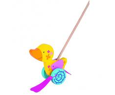 Goki - 2041428 - Jouet À Tirer/Pousser - Canard - Susibelle Kollektion