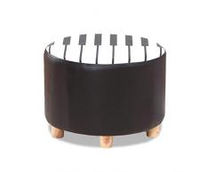 GYP Tabourets Petite Chaise Canapé Tissu en Cuir for Enfants en Bois Massif Piano Stand De Bande Dessinée