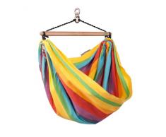LA SIESTA Iri Rainbow - Chaise-hamac enfant en coton