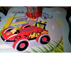 Table Chaises Garcon Avion Voiture Bois Bleu Chambre D'enfant Meuble Qualite 46 x 60 x 60 cm A24
