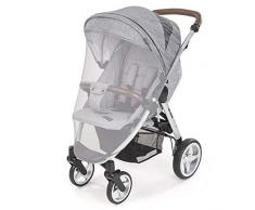 Moustiquaire de Poussette Universelle pour Landau Auto-siège Lit Parapluie Protection Anti-insectes pour Bébés Enfants Solide et Lavable