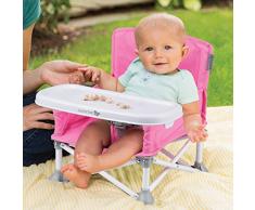 Summer Infant POP'N SIT™ - Siège Pliante / Chaise Haute (Couleur: Rose)