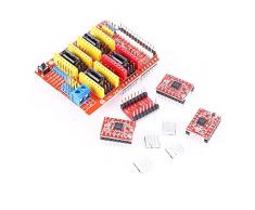 Fauge 3D CNC Panneau de boulier pour R3 + 4Pcs A4988 drive de moteur pas a pas pour rduino machine dimprimerie 3D