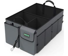 Drive Auto Products Organiseur de Voiture Rangement avec Sangle darrimage - Idéal pour Un Rangement soigné et comme Coffret d’Entretien – Sac de Voyage Pliable et antidérapant