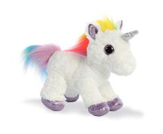 Aurora World 60857 Sparkle Tales Dazzle Licorne Peluche, Multicolore, 30,5 cm