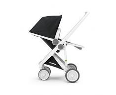 Poussette réversible Greentom Upp Noir/Blanc