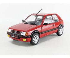 Solido S1801702-1:18 Peugeot 205 GTI MK1 1985 Modèle Rouge Voiture Miniature de Collection, 1801702