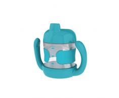 Oxo Tot Gobelet Bec avec Anses Bleu 200 ml