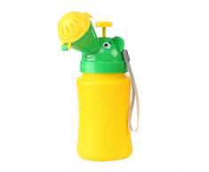 Rameng Toilette d’urgence Portable pour Bébé Réutilisable Potty Urinoir pour Garçons et Filles (Prince)