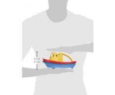 Green Toys - GT-TUG01R-A - Jouet de Premier Age - Bâteau Versoir - Rouge / Bleu / Jaune