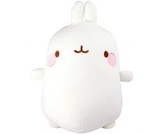 TOMY MOLANG - Peluche Lapin Super Douce L66028, Peluche Molang, Peluche Géante à Matière Douce et Moelleuse, Doudou Lapin Blanc, Peluche Dimension Kawaï Plait aux Ados et Fans de cet Univers.
