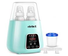 Chauffe Biberon Électrique Chauffe-Aliments Stérilisateur Biberons Chauffage des Nourriture Multifonction 5 en 1 pour Bébé Maison ELEHOT